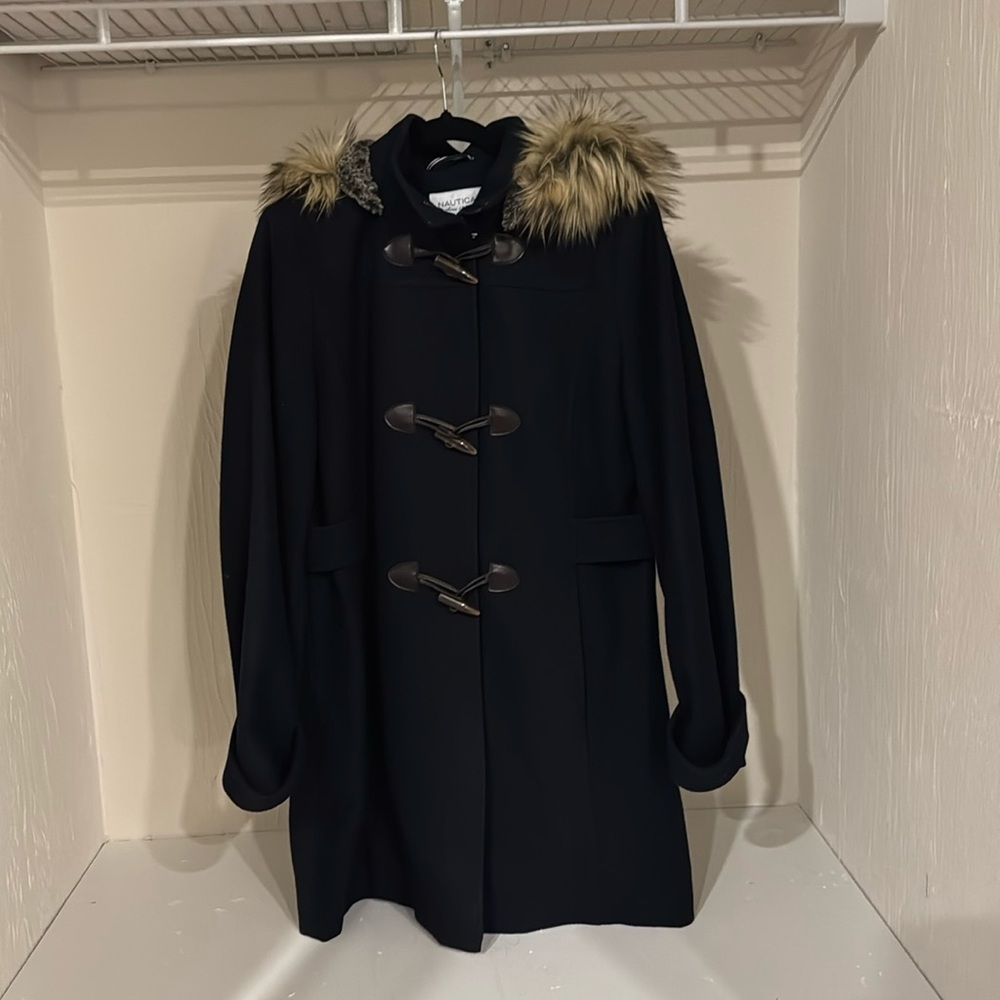 Nautica Wool Coat Large